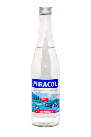 0,5 L carbogazificată (sticlă)